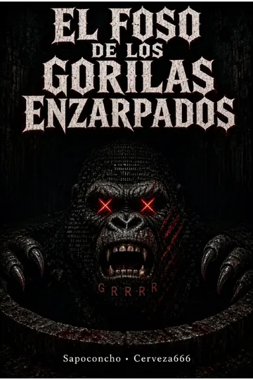 Portada de «El foso de los gorilas enzarpados»